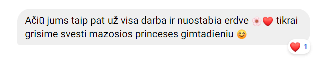 Klientų atsiliepimai, dalis 1